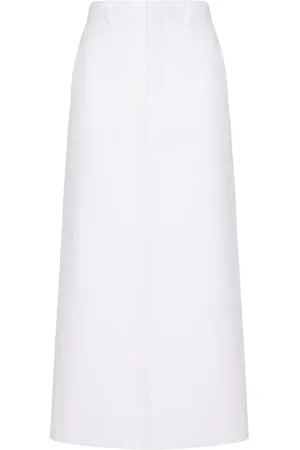 VALENTINO GARAVANI Cotton midi skirt