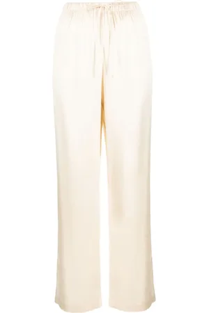 Reformation Olina silk trousers