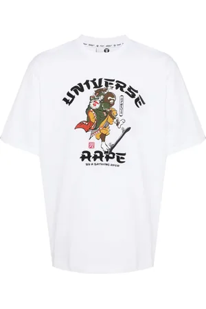 A Bathing Ape Graphic-print cotton T-shirt