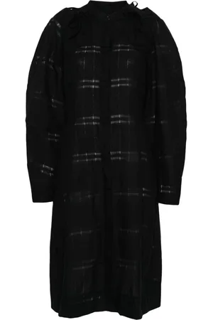 HENRIK VIBSKOV Spam striped midi dress