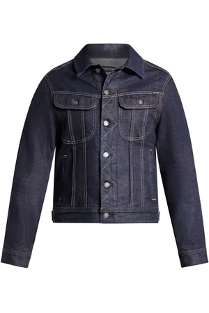 Tom Ford Contrast-stitching denim jacket