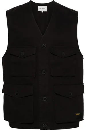 Carhartt Unity logo-patch cotton gilet