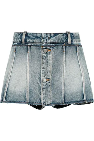 JNBY Short denim culottes