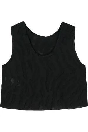 TELA Monogram-jacquard top