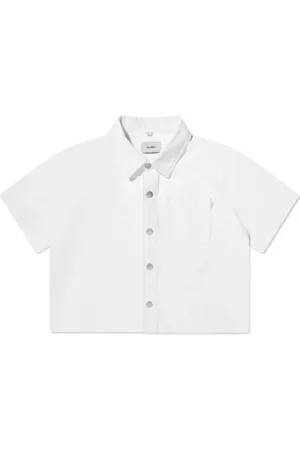 DL1961 Kids Patch pocket cotton-blend shirt