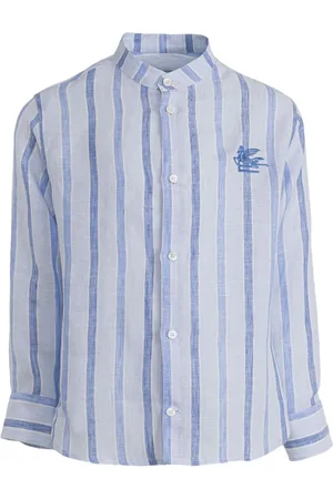 Etro Striped linen shirt