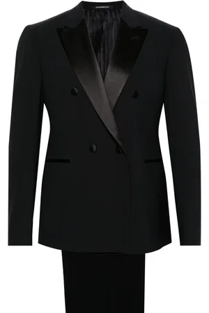 Emporio Armani Double-breasted wool suit