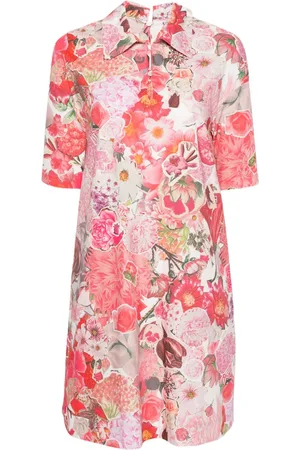 Marni Kleid floral-print cotton dress