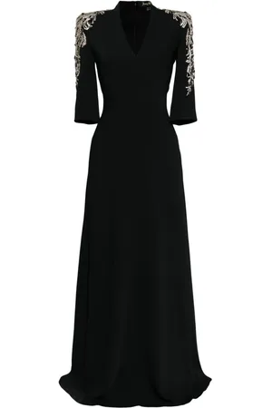 Jenny Packham Babe bead-embellished maxi dress