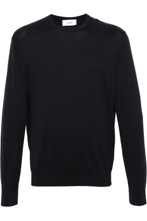 LARDINI Crew-neck cotton jumper