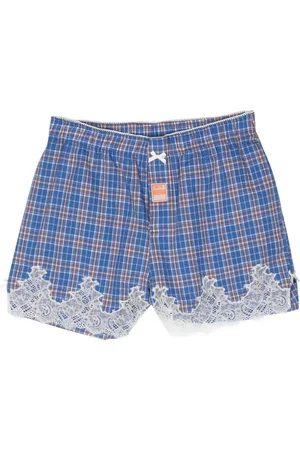MARTINE ROSE French plaid shorts