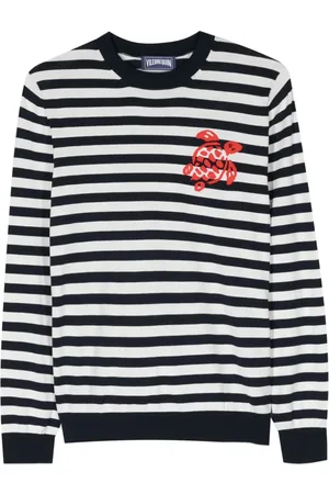Vilebrequin Bengal-stripe fine-knit T-shirt
