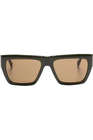 Calvin Klein Geometric-frame sunglasses