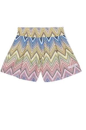 Missoni Zigzag-print cotton shorts