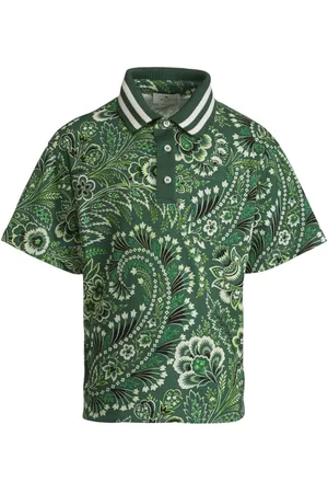 Etro Paisley-print polo shirt