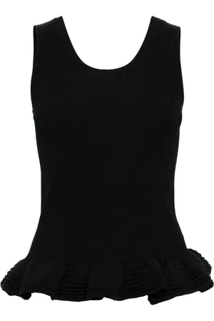 JNBY Ruffled-hem tank top
