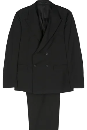 LOW BRAND Double-breasted virgin-wool suit