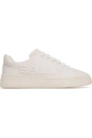 Bally Logo-embossed leather sneakers