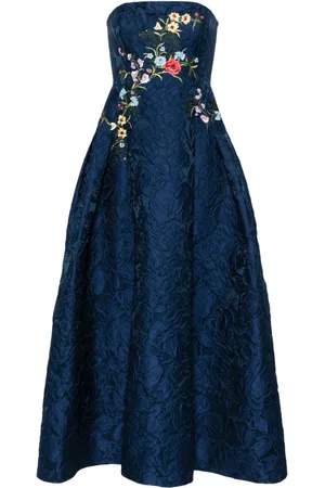 Sachin & Babi Belle floral-embroidered maxi dress