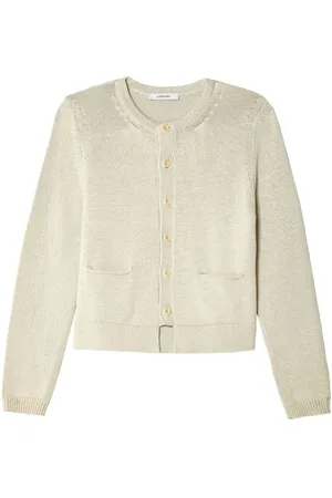 LEMAIRE Round-neck cotton cardigan