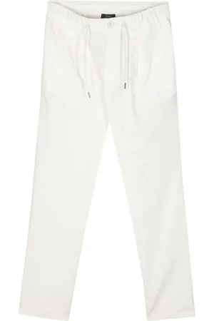 HERNO Drawstring tapered trousers