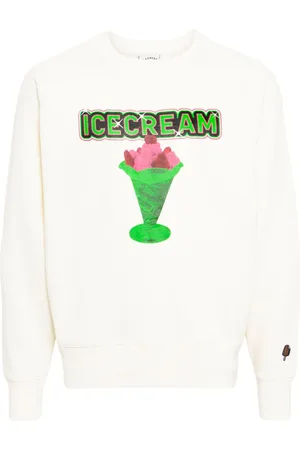 ICECREAM Logo-print cotton sweatshirt