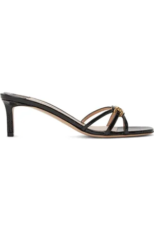 Tom Ford Crocodile-embossed 55mm leather mules