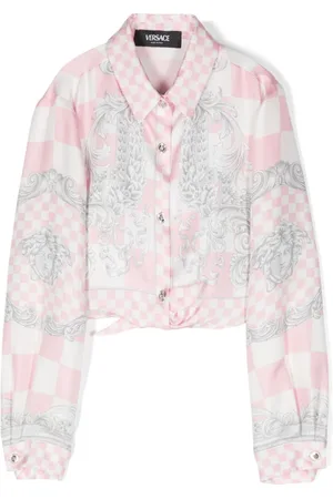 VERSACE Medusa Contrasto silk shirt