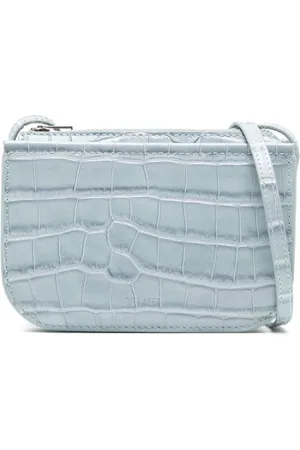 Yu Mei Mini Vi crocodile-effect crossbody bag
