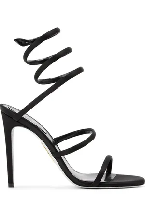 RENE CAOVILLA Cleo satin sandals