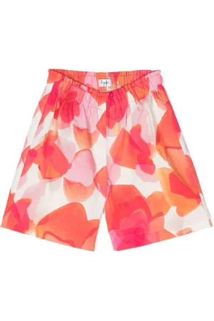 Il gufo Abstract-print bermuda shorts