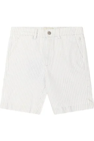 DL1961 Kids Jacob striped Bermuda shorts