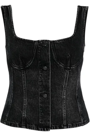 JNBY Corset denim top