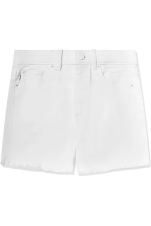 DL1961 Kids Lucy Star Signs-embroidered shorts