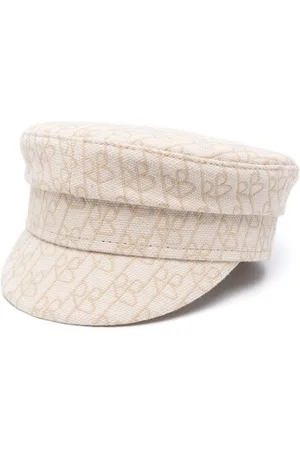 Ruslan Baginskiy Monogram-pattern baker boy cap