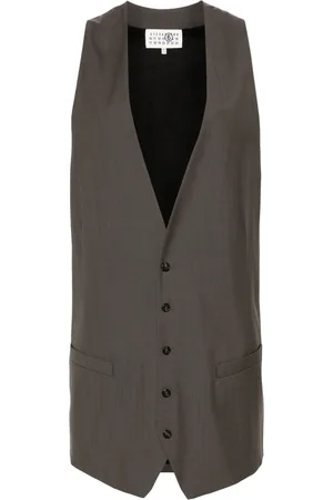 Maison Margiela Longline wool waistcoat