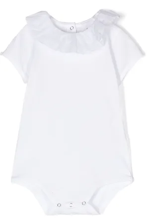 DOUUOD KIDS Ruffle-collar cotton body