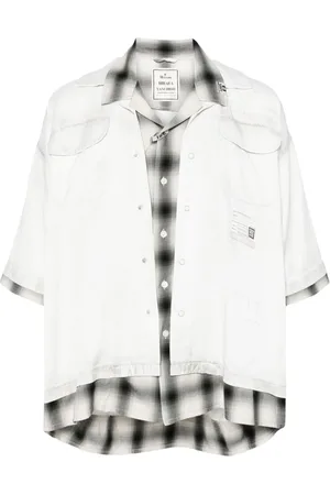 Maison Mihara Yasuhiro Double-layered twill shirt