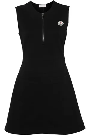 Moncler Logo-patch jersey mini dress
