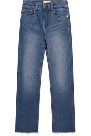 DL1961 Kids Emie high-rise straight jeans
