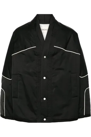 Mordecai Piped-trim padded jacket