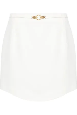 Roberto Cavalli Logo-engraved mini skirt
