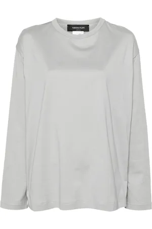 Fabiana Filippi Panelled long-sleeve T-shirt