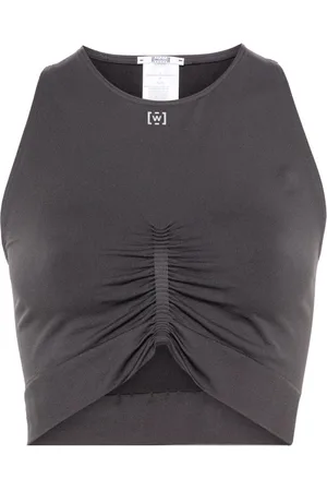 Wolford Logo-print crop top