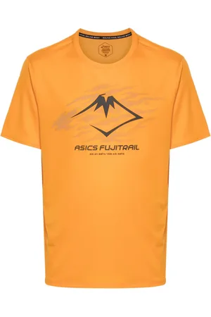 Asics Fujitrail logo-print T-shirt
