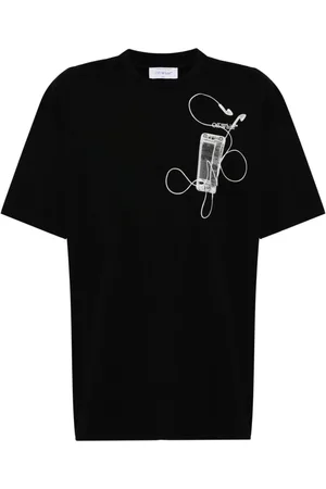OFF-WHITE SCAN ARR OVER S S TEE