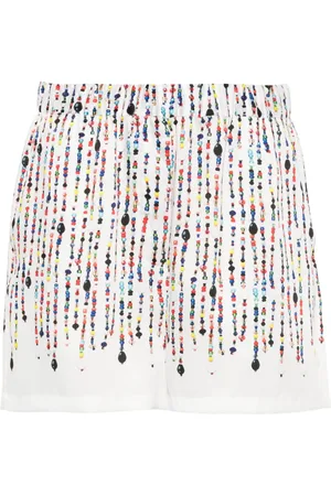 Msgm Bead-print shorts