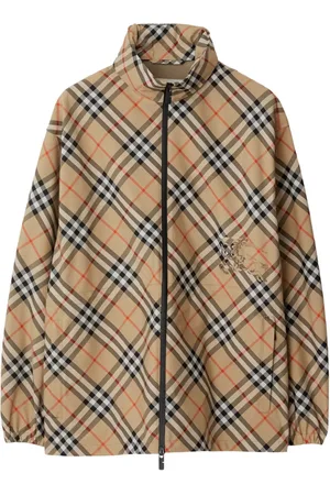 Burberry Vintage Check-print twill jacket