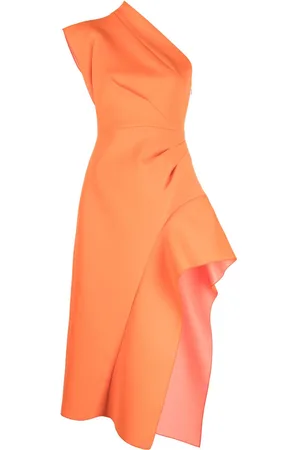 Acler Eddington one-shoulder midi dress