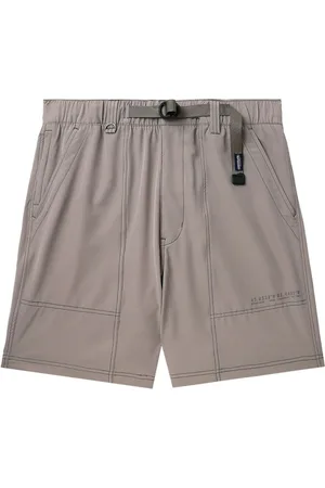 Chocoolate Logo-appliqué belted shorts